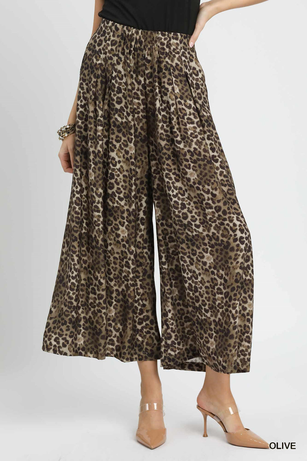 Mila Leopard Skirt Pants