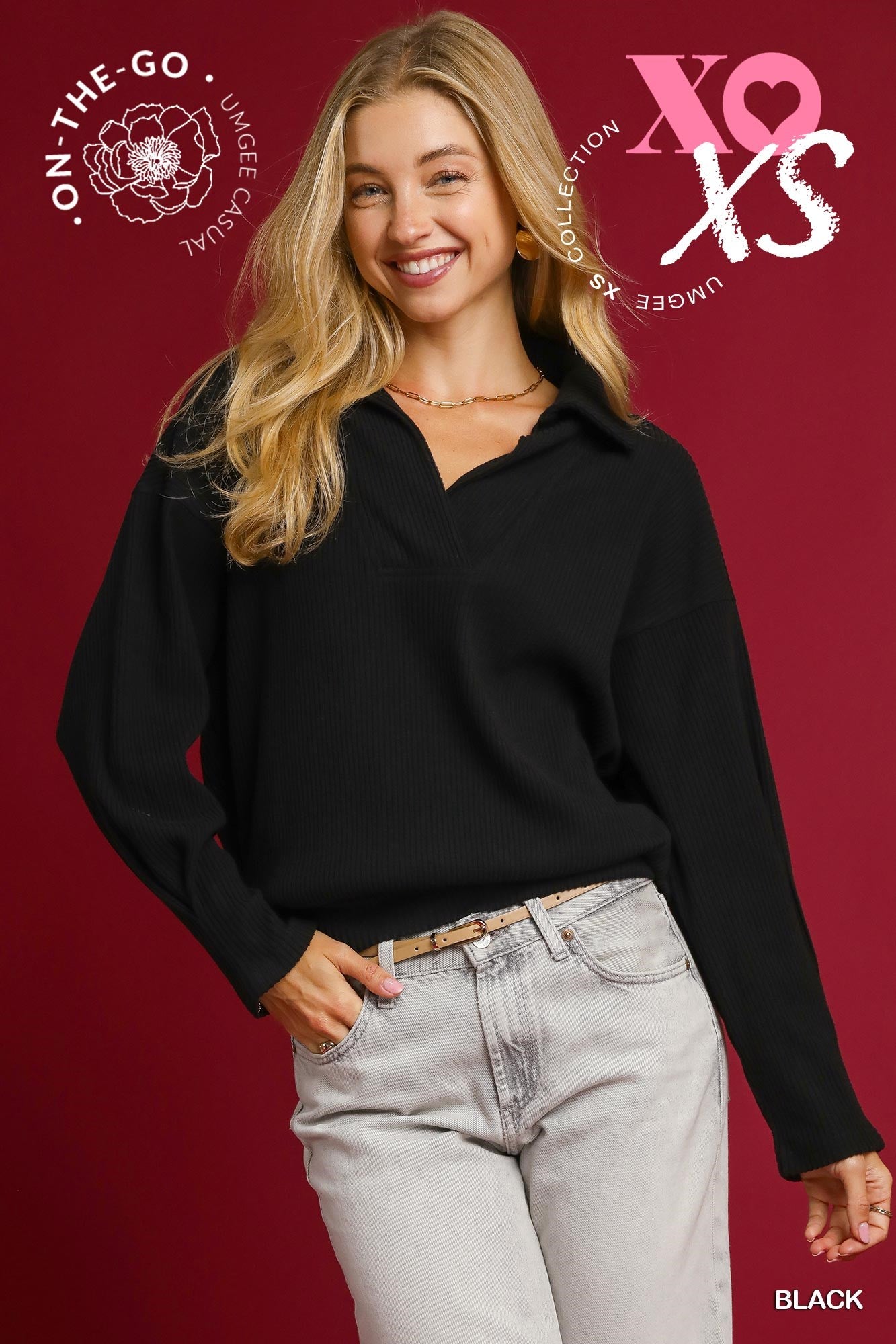 Georgina Ribbed Pullover