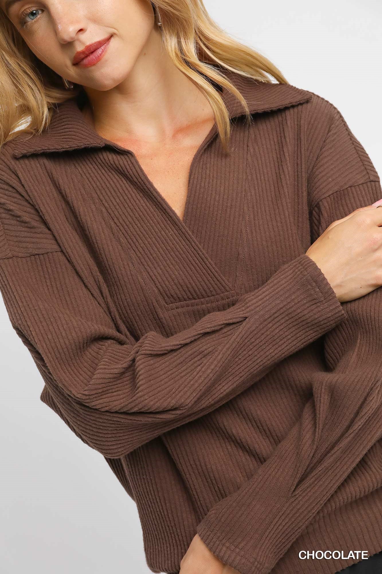 Georgina Ribbed Pullover