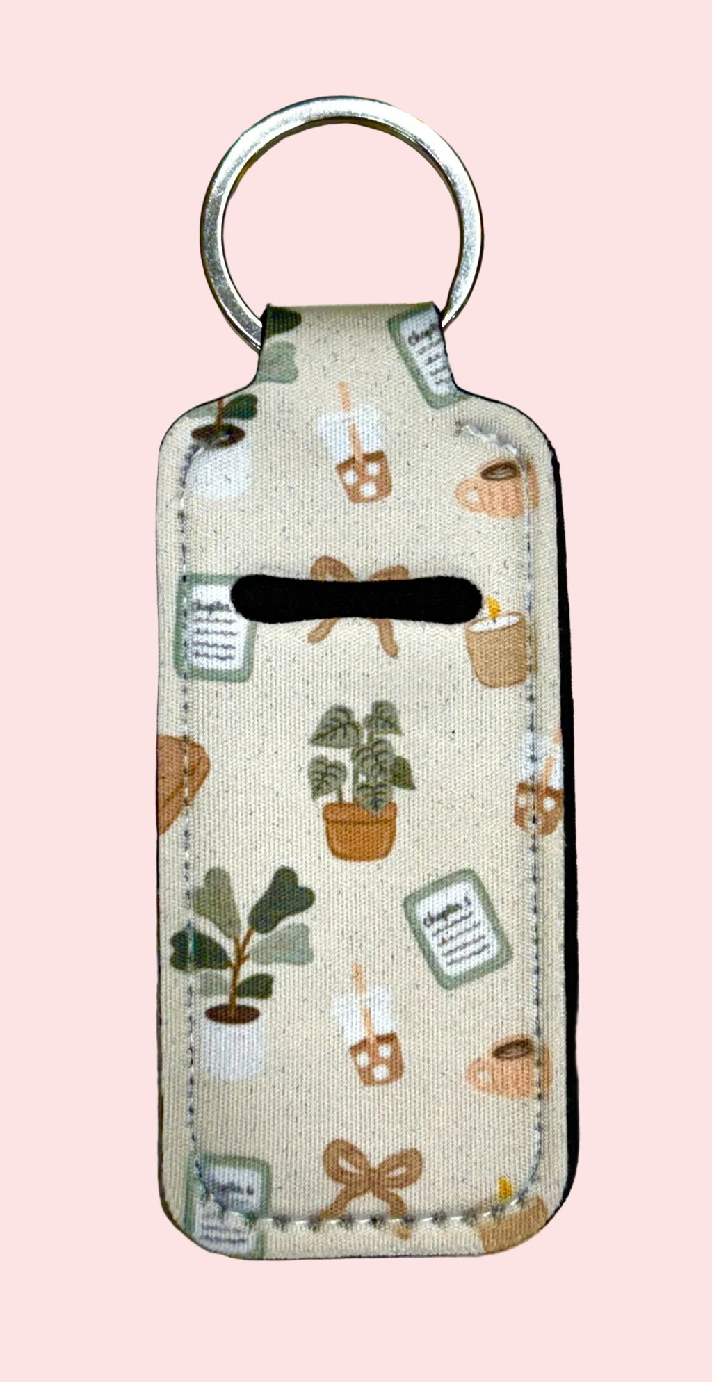 Chapstick Holder Keychain | Comes W/ Vanilla Che Jo's Chapstick