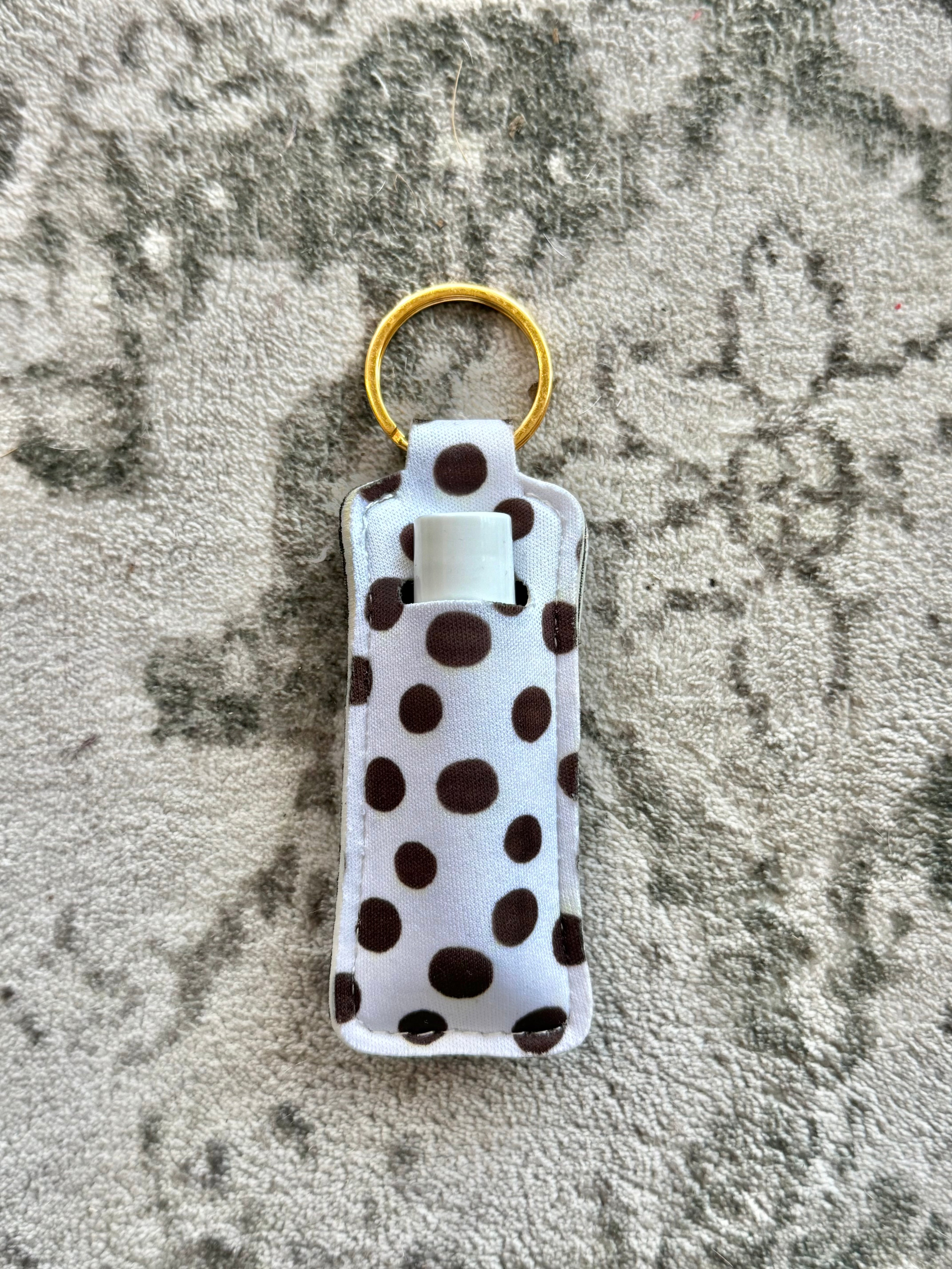 Chapstick Holder Keychain | Comes W/ Vanilla Che Jo's Chapstick