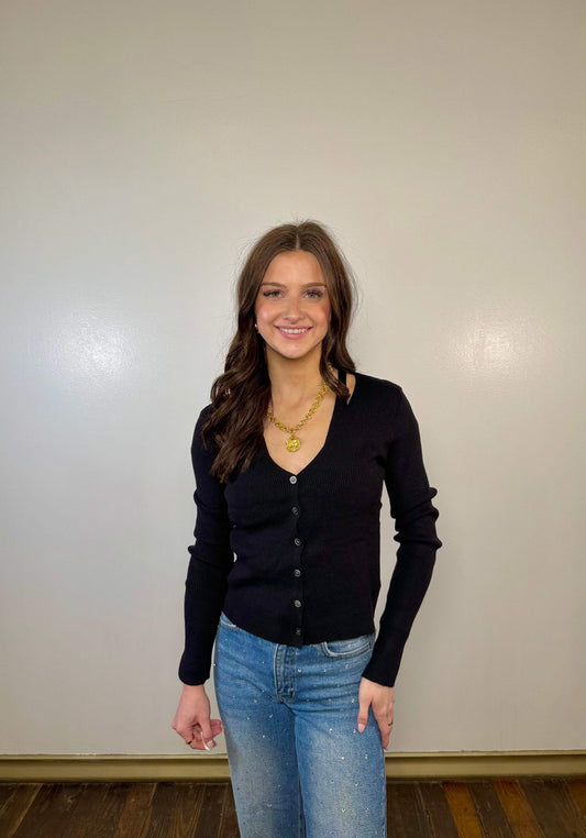 Moonstone Muse Button Down Cardigan