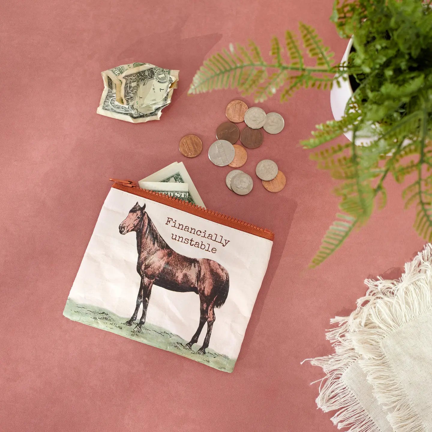 Double-Sided Zipper Wallet