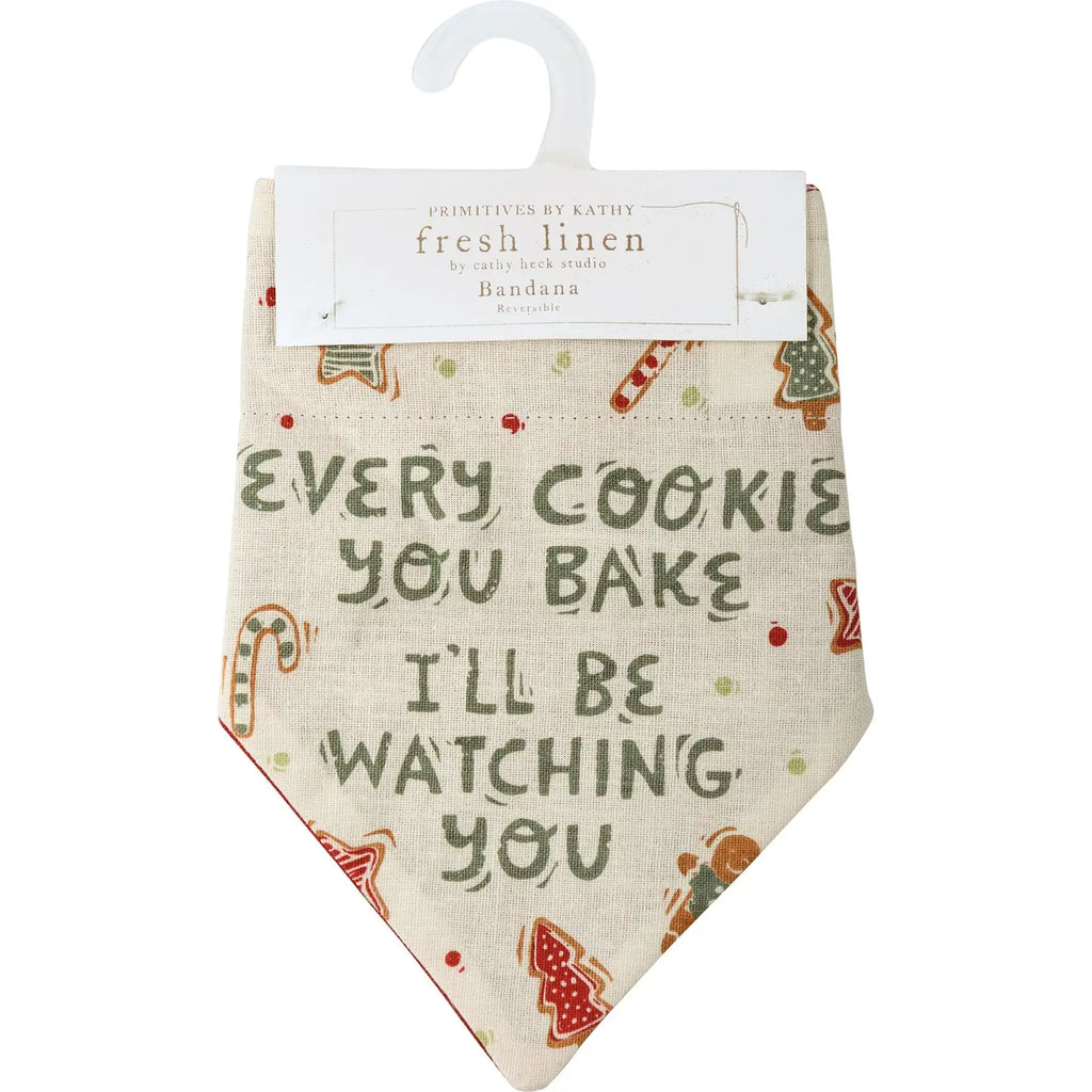 Large Christmas Dog Bandana