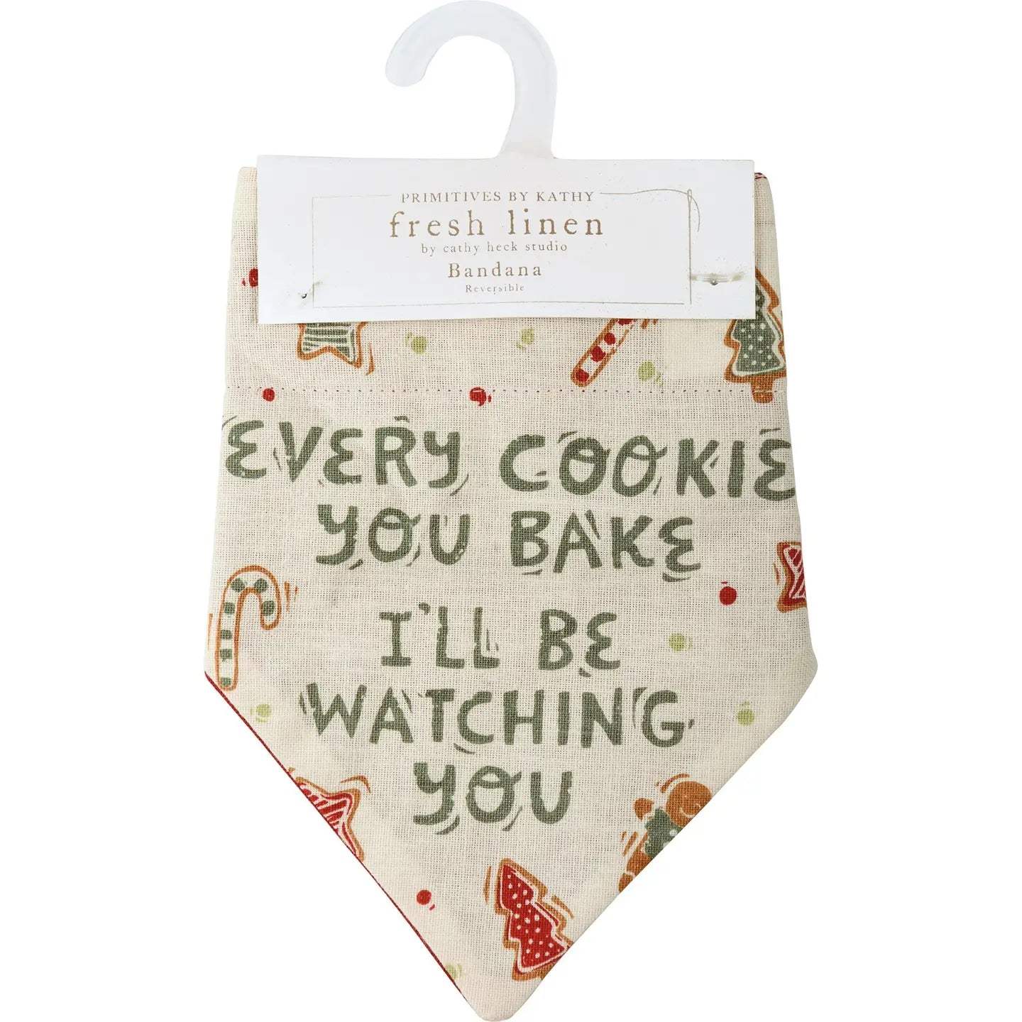 Large Christmas Dog Bandana