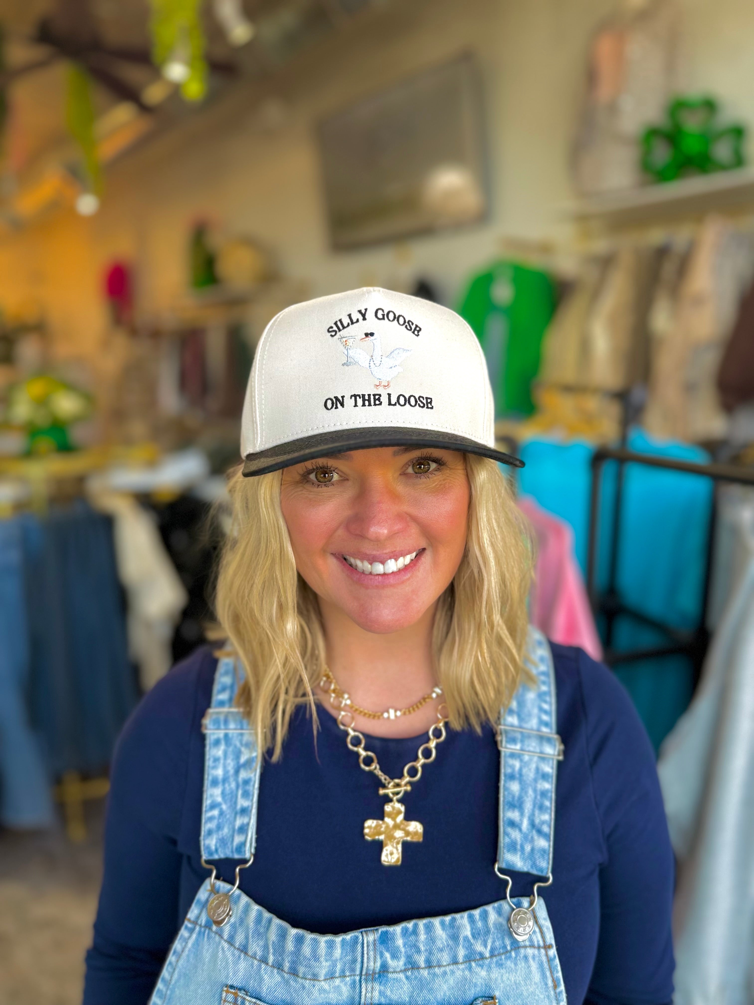 Silly Goose On The Loose Trucker Hat