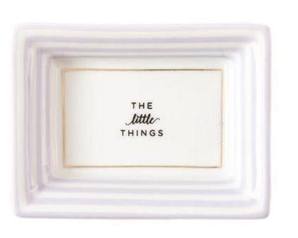 Petite Wise Sayings Trinket Tray