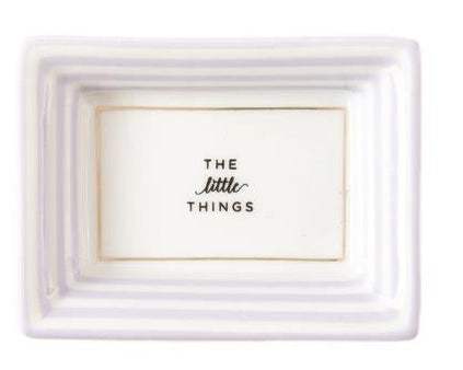 Petite Wise Sayings Trinket Tray
