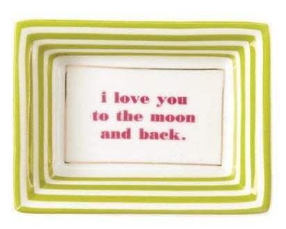 Petite Wise Sayings Trinket Tray