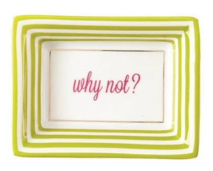 Petite Wise Sayings Trinket Tray