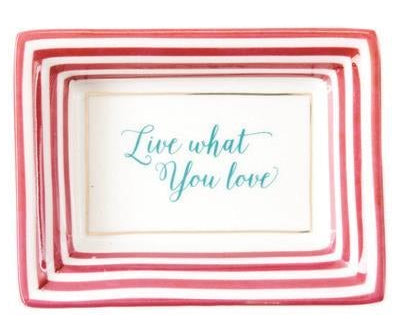 Petite Wise Sayings Trinket Tray