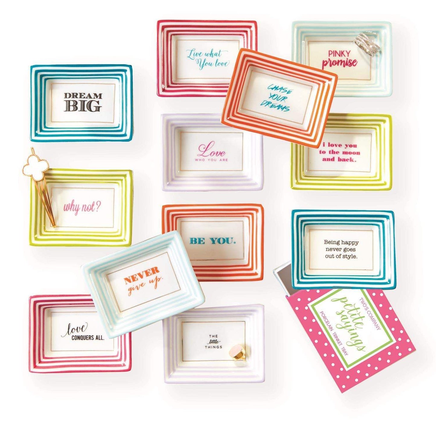 Petite Wise Sayings Trinket Tray
