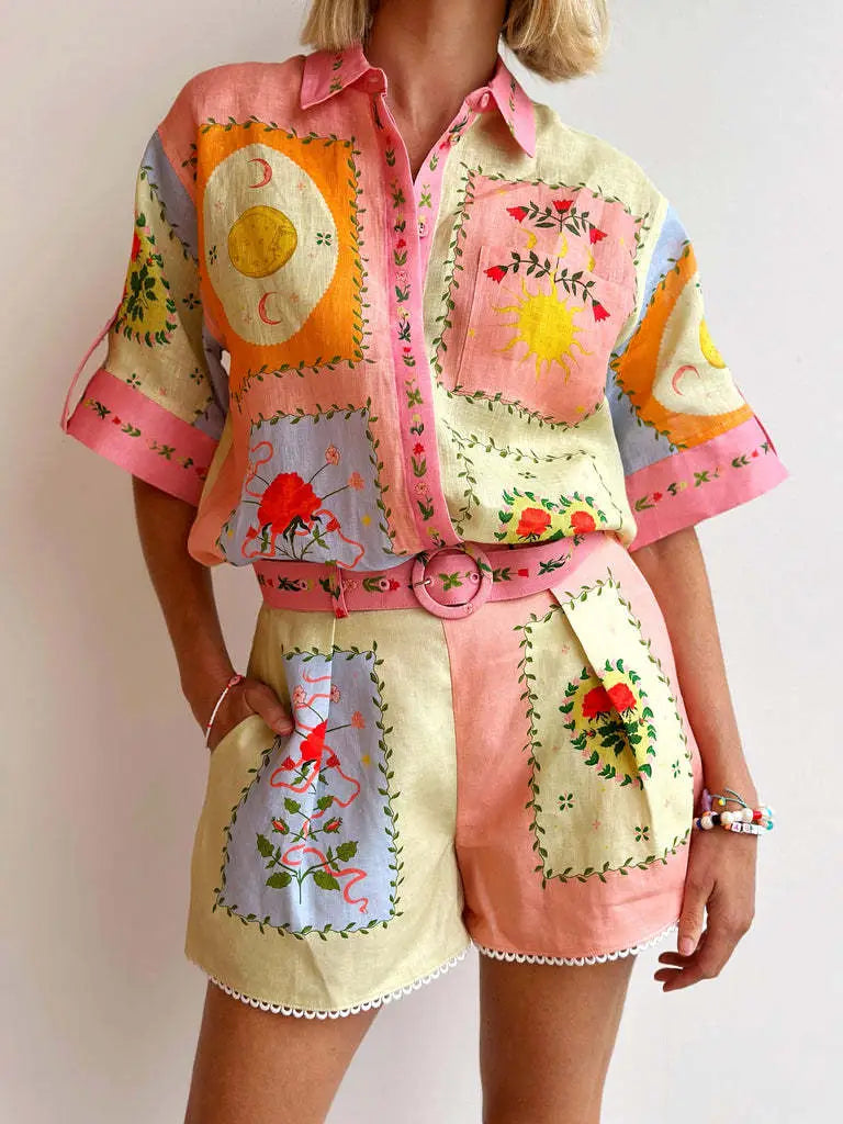 Summer Fresh Floral Set | PLUS SIZE AVAILABLE