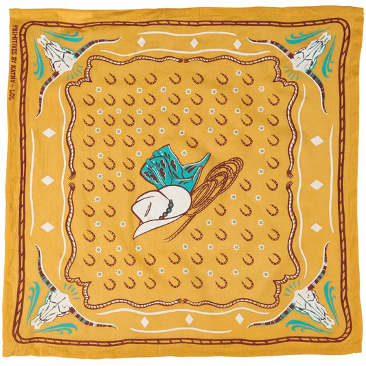 Western Dog & Human Bandana