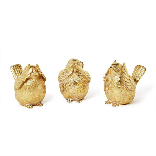 Gold Decorative Birds
