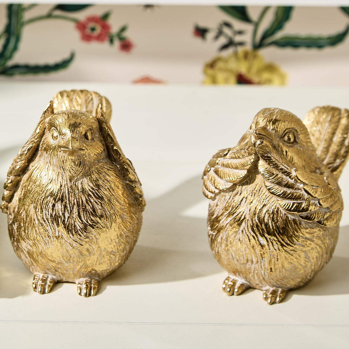 Gold Decorative Birds