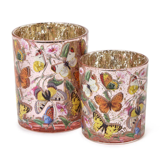 Butterfly Silhouette Candleholders