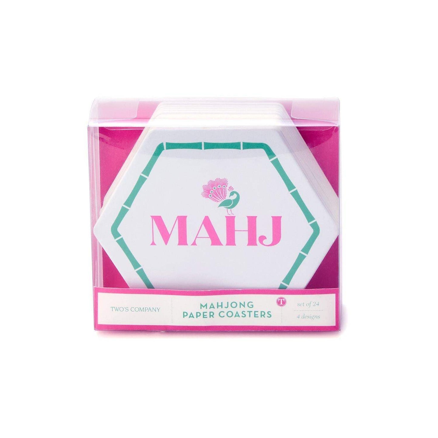 Let's Mahj Heavyweight Paper Coasters | 24 ct