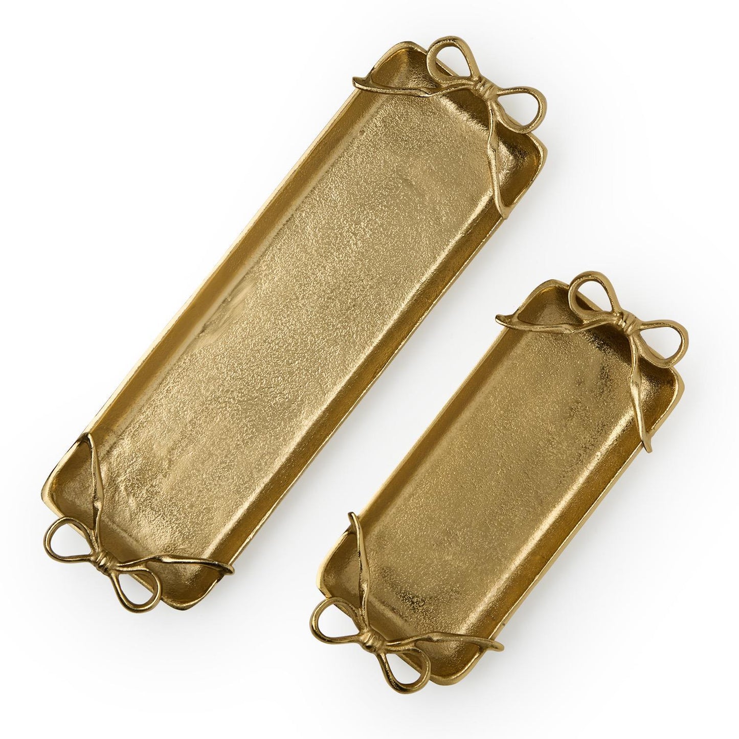 Gold Bows Serving Trays