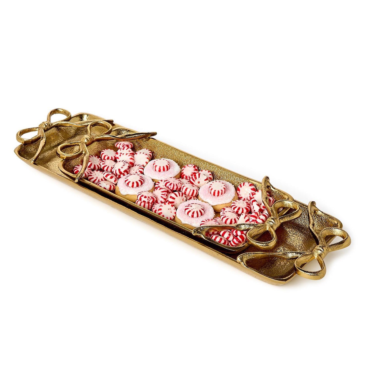 Gold Bows Serving Trays