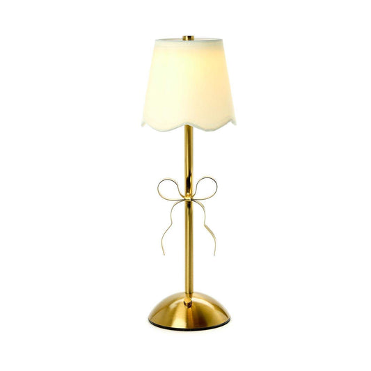 Golden Bow Rechargeable LED Portable Cordless Table Lamp
