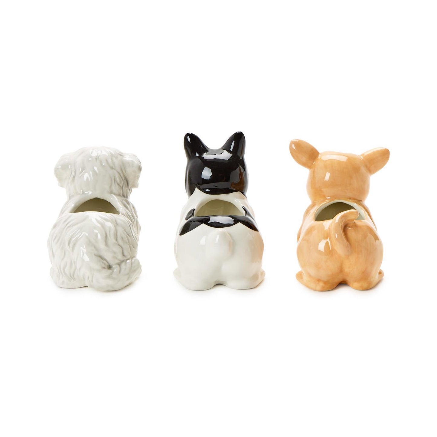 Sitting Dog Mini Cachepot