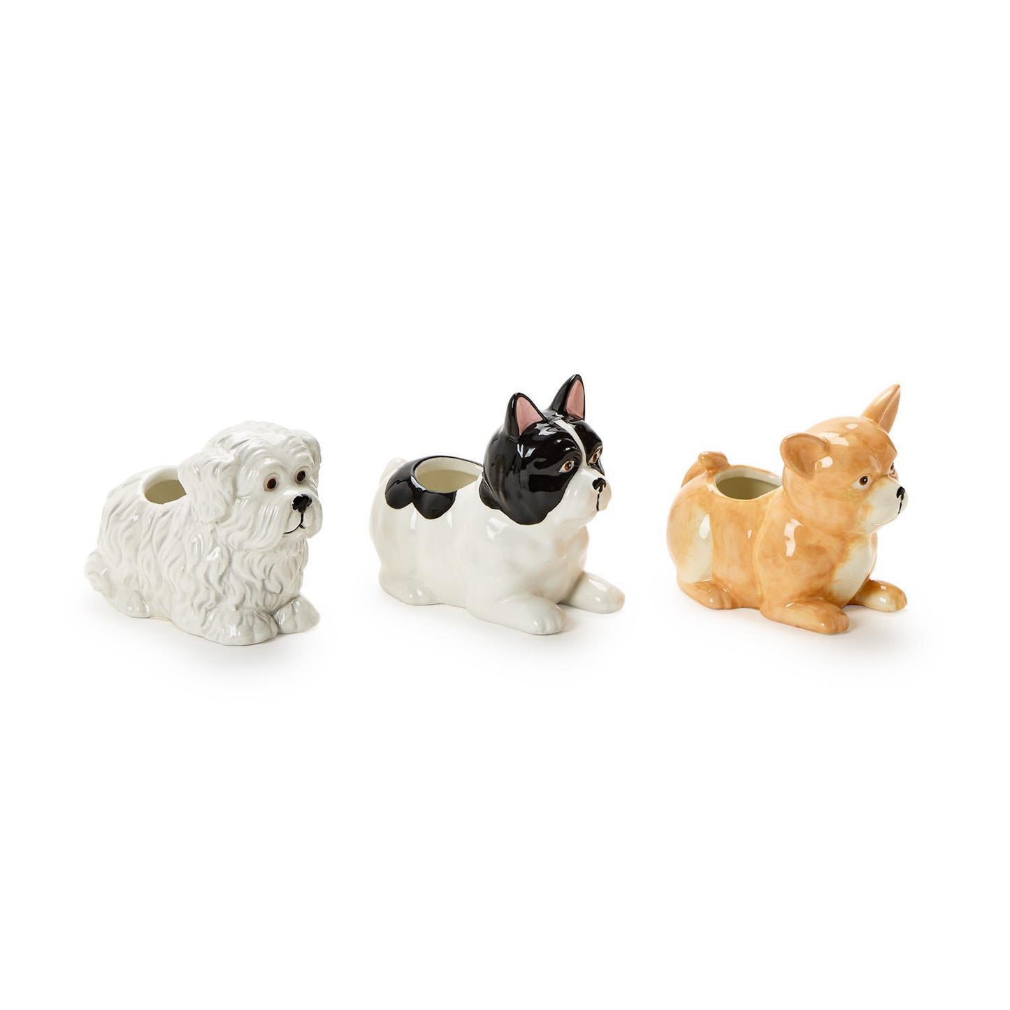 Sitting Dog Mini Cachepot