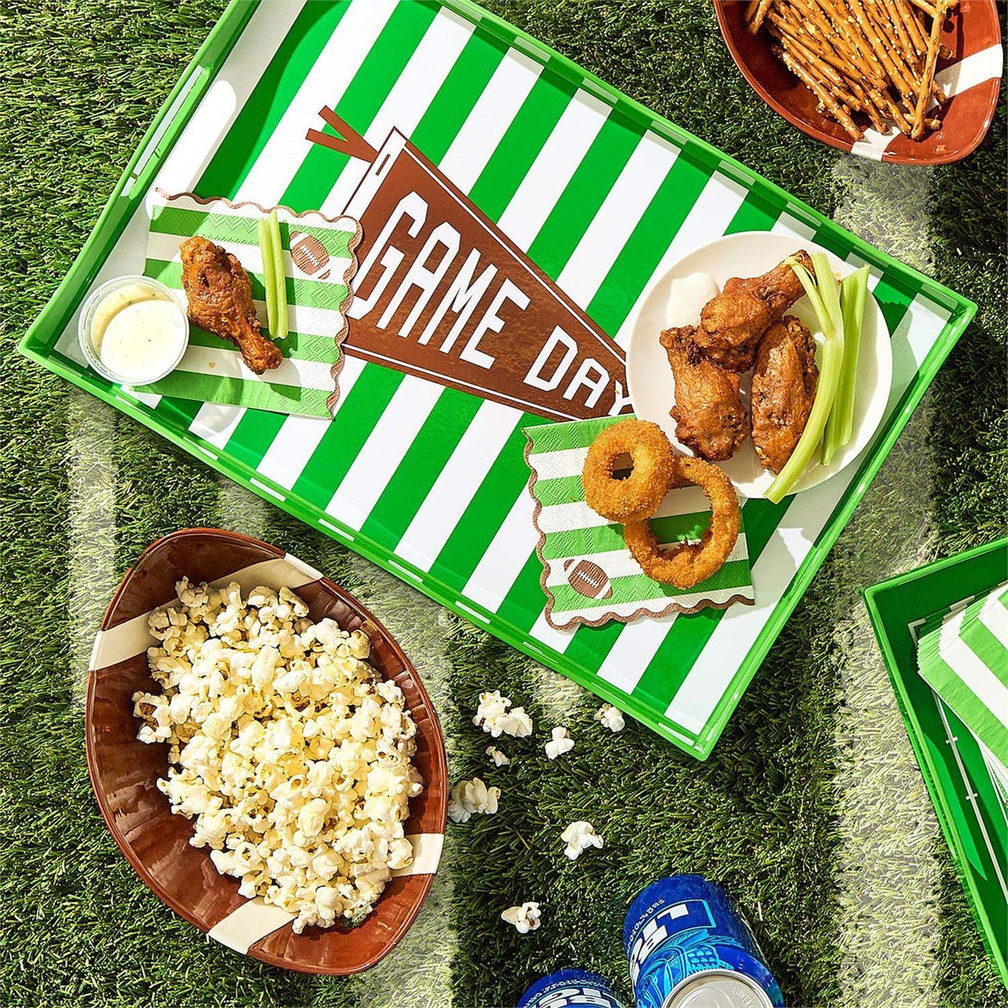 Game Day Field Serving Tray