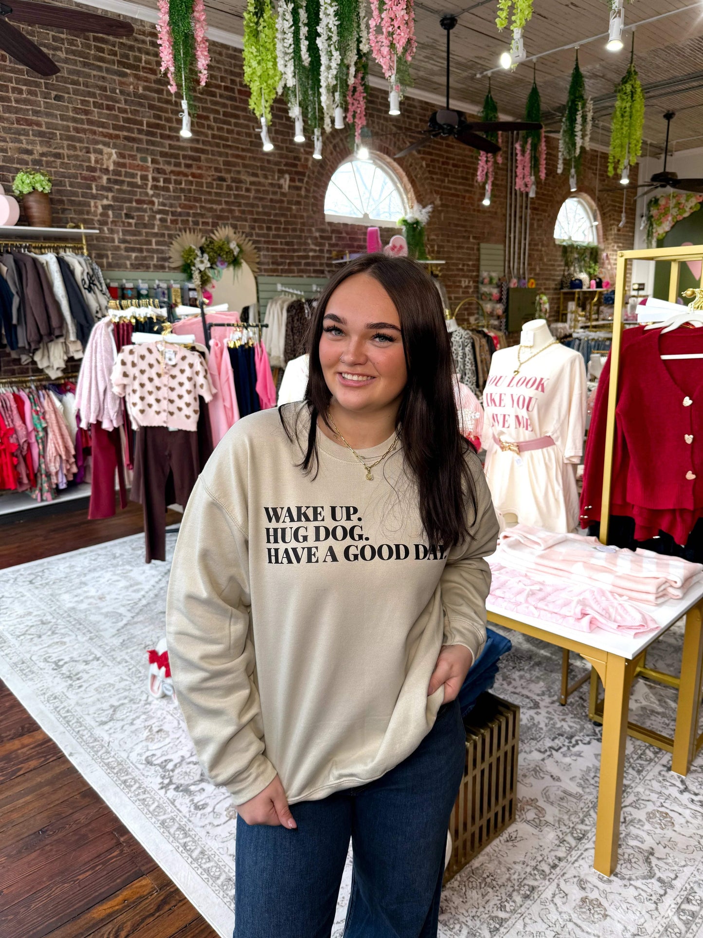 Wake Up & Hug A Dog | PLUS SIZE AVAILABLE