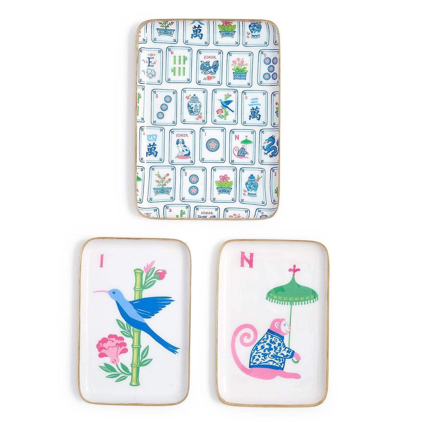 East Wind Mahjong Tile Tray