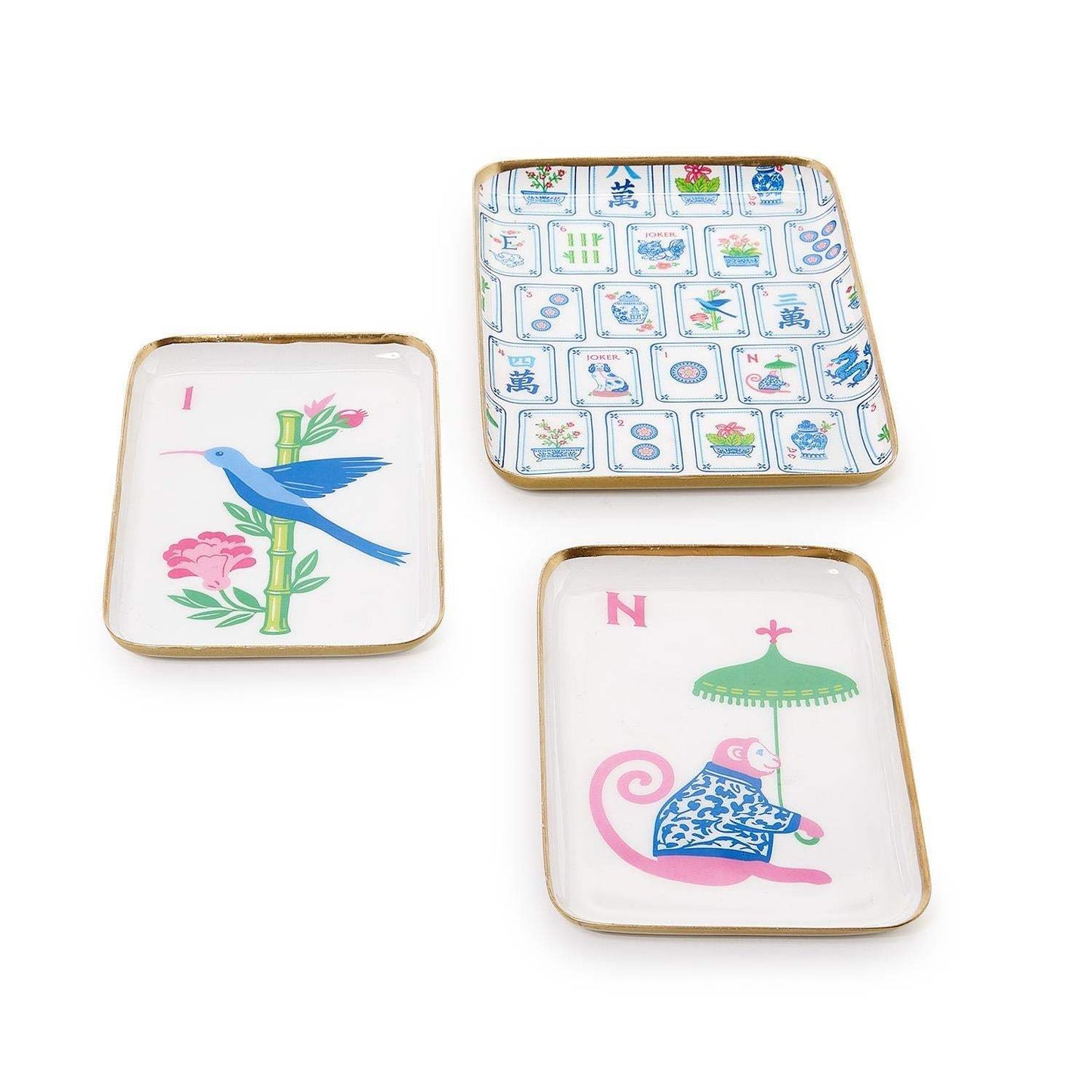 East Wind Mahjong Tile Tray