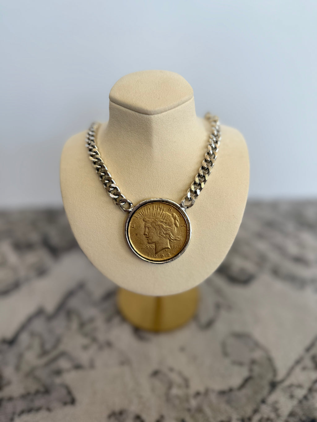 1922 Liberty Regal Vintage Coin Necklace