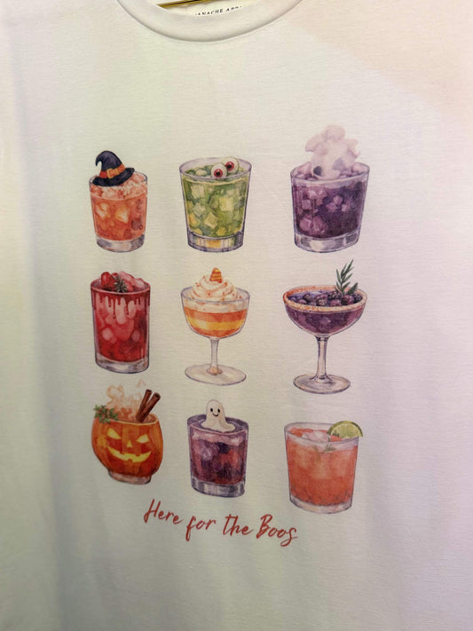 Here For The Boos Graphic Tee