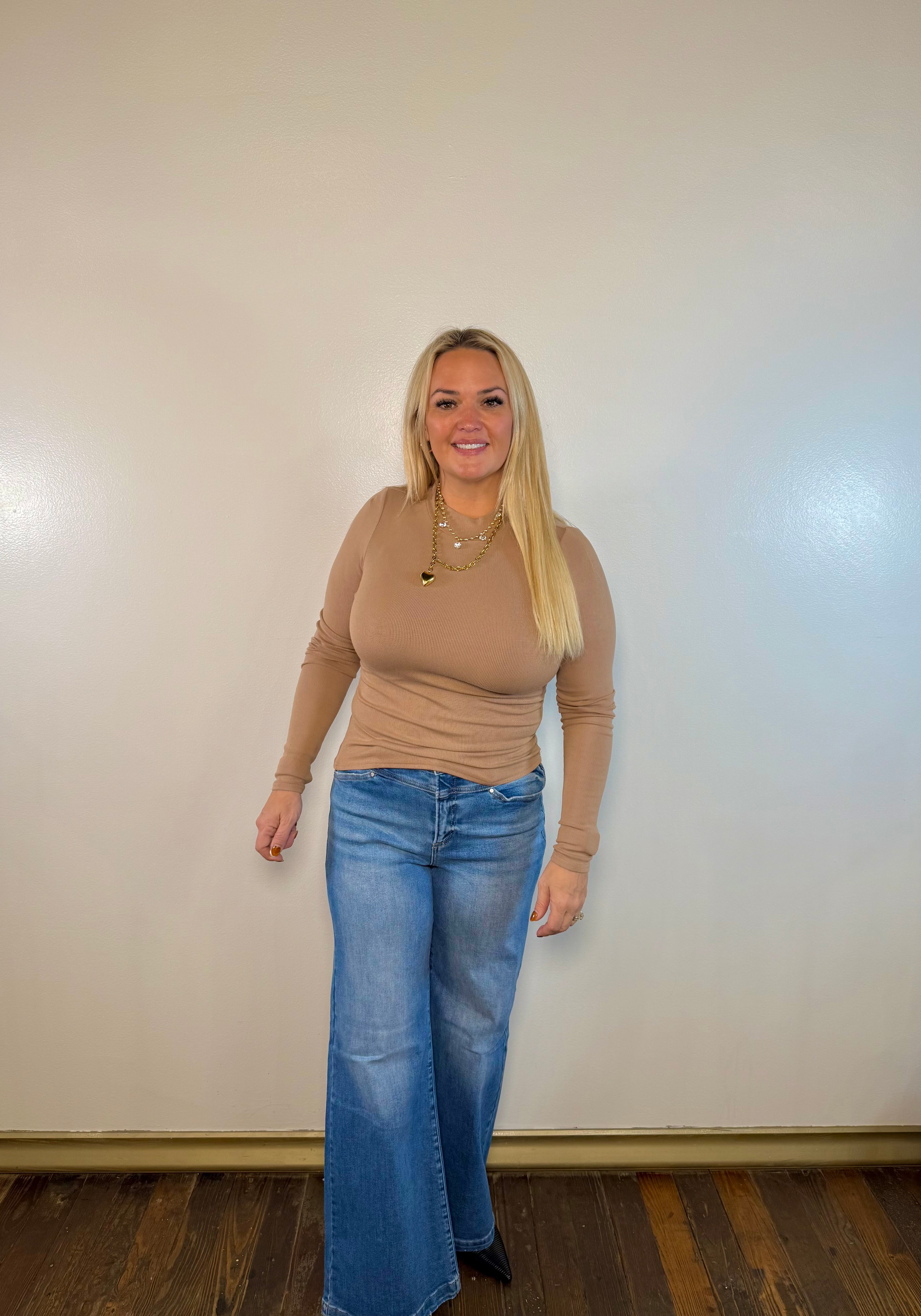 Ronan Mock Neck Top