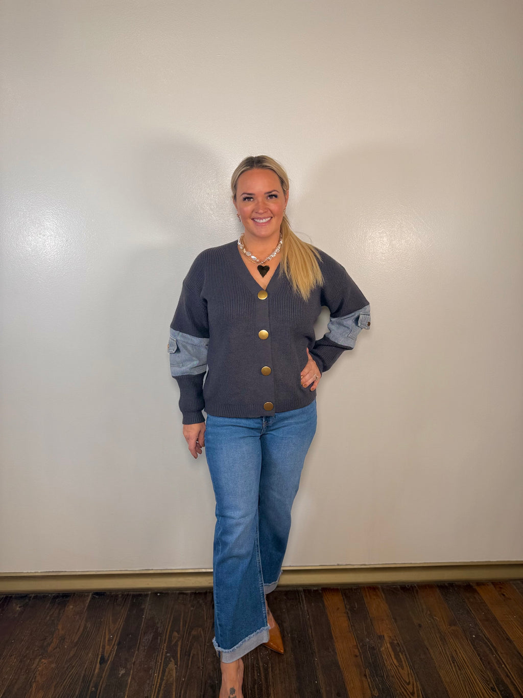 High Rise Boyfriend Fit Ankle Jeans | Risen Jeans | PLUS SIZE AVAILABLE