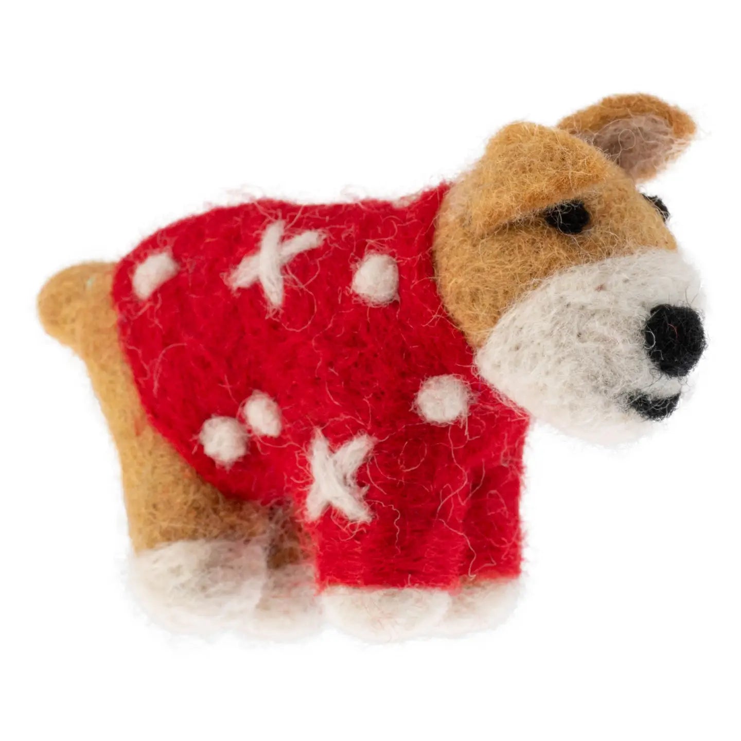 Holiday Hounds Felt Ornament