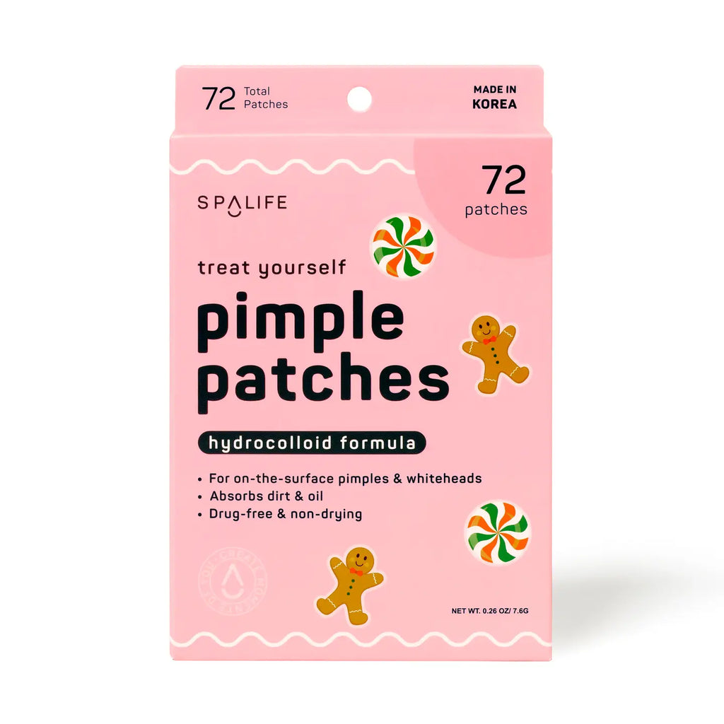 Christmas Holiday Gingerbread & Candies Pimple Patches | 72 Count