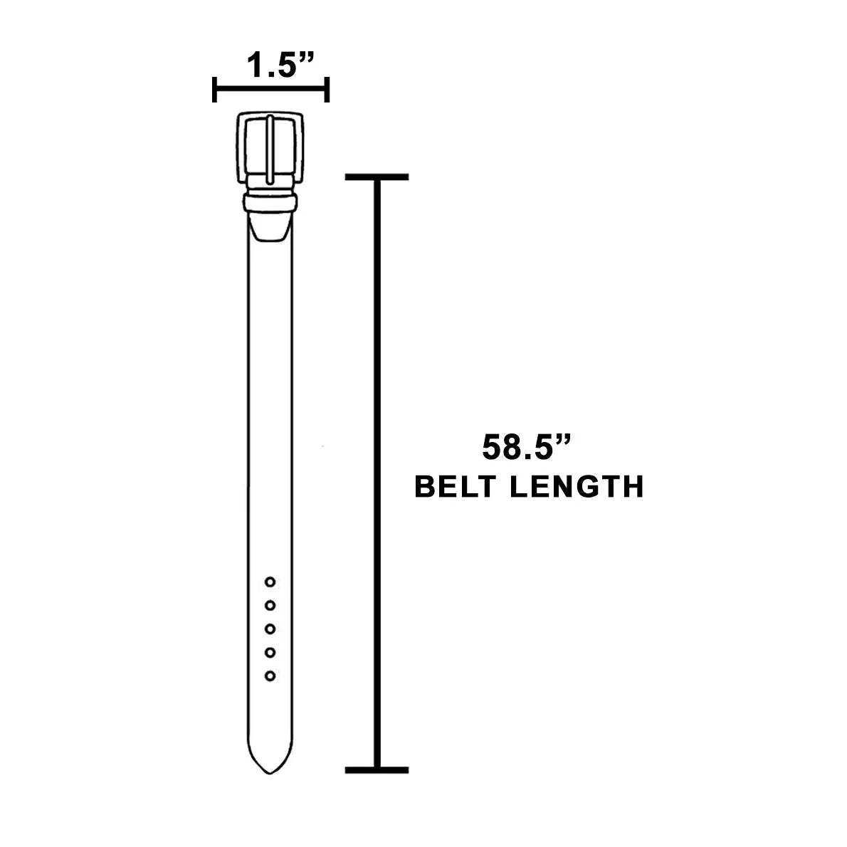Wooden Hoop Buckle Elastic Belt