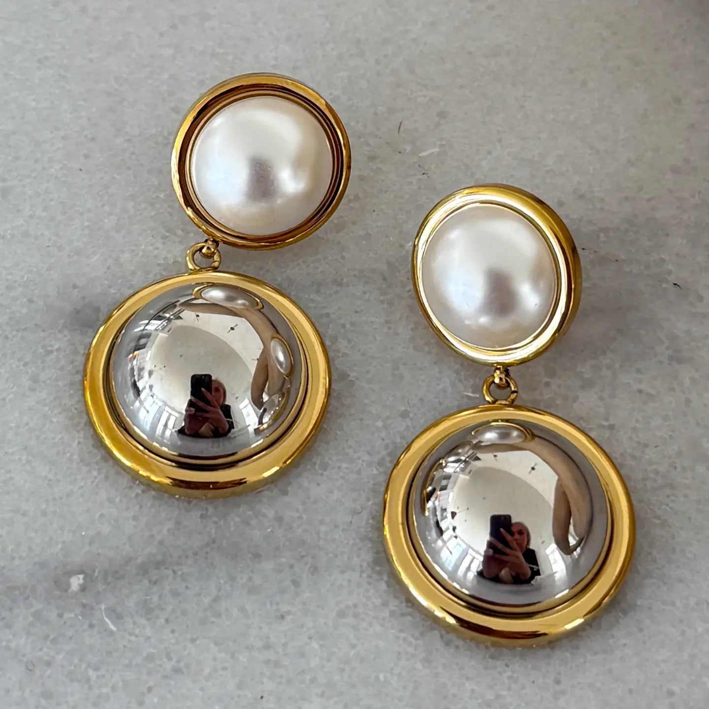 Luxe Pearl Earrings | Water Resistant