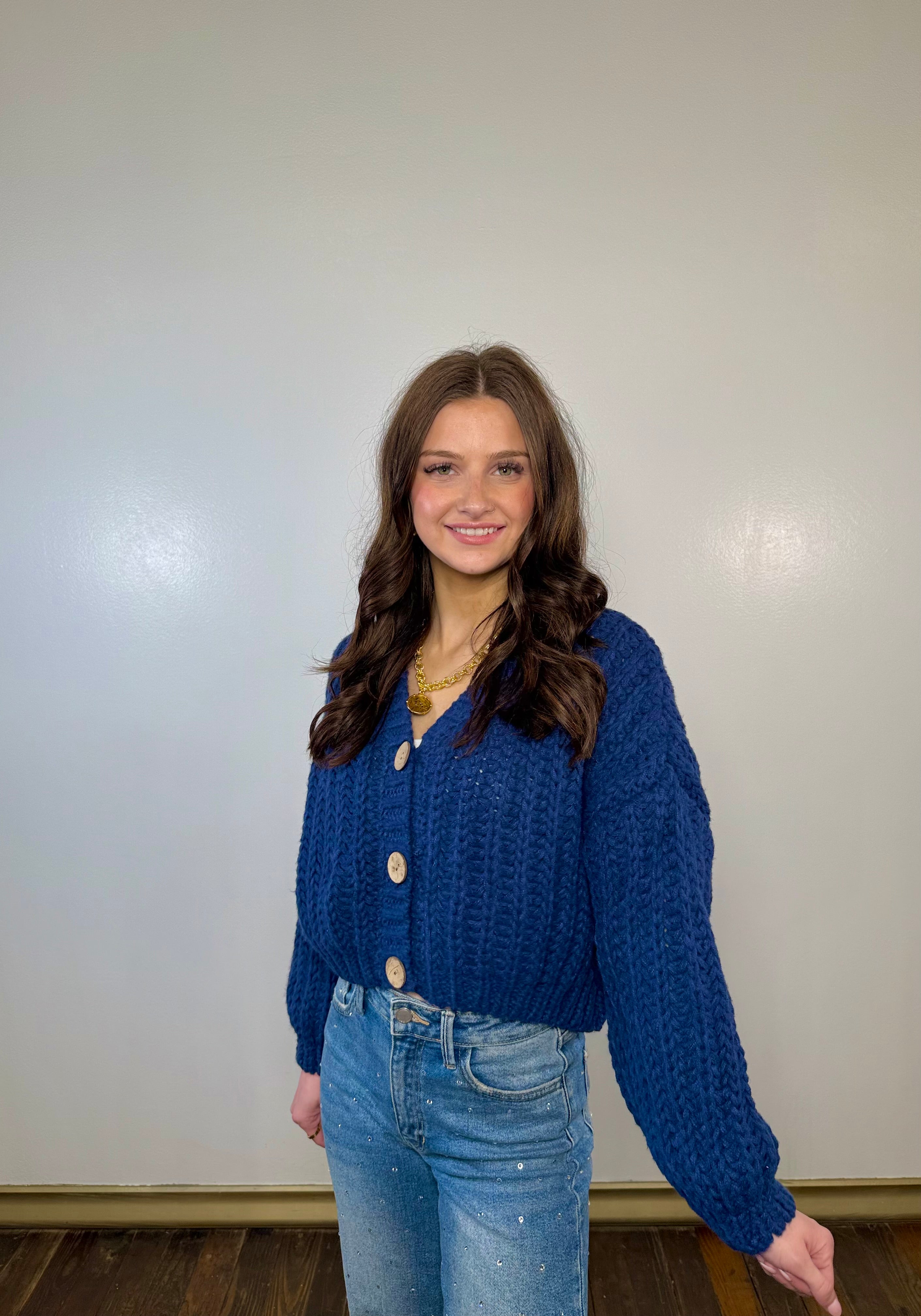 Countryside Stroll Chunky Knit Cardigan