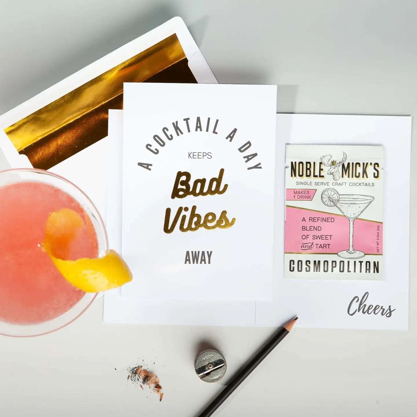 Cocktail & A Card