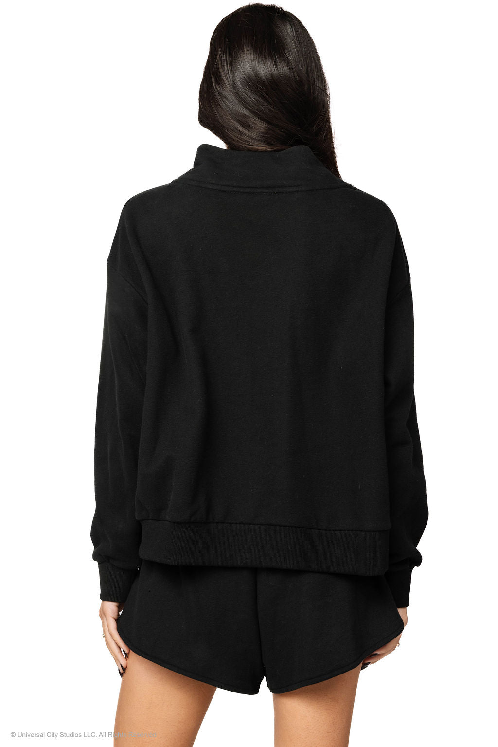 Licensed Black 'Wicked' Logo Sweatshirt | Queen of Sparkles
