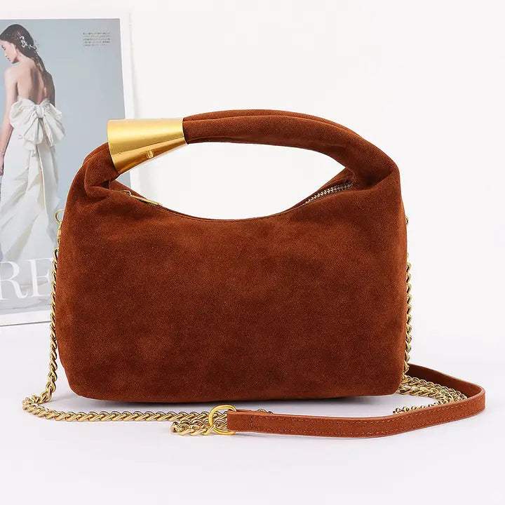 Oli Suede Hobo Bag