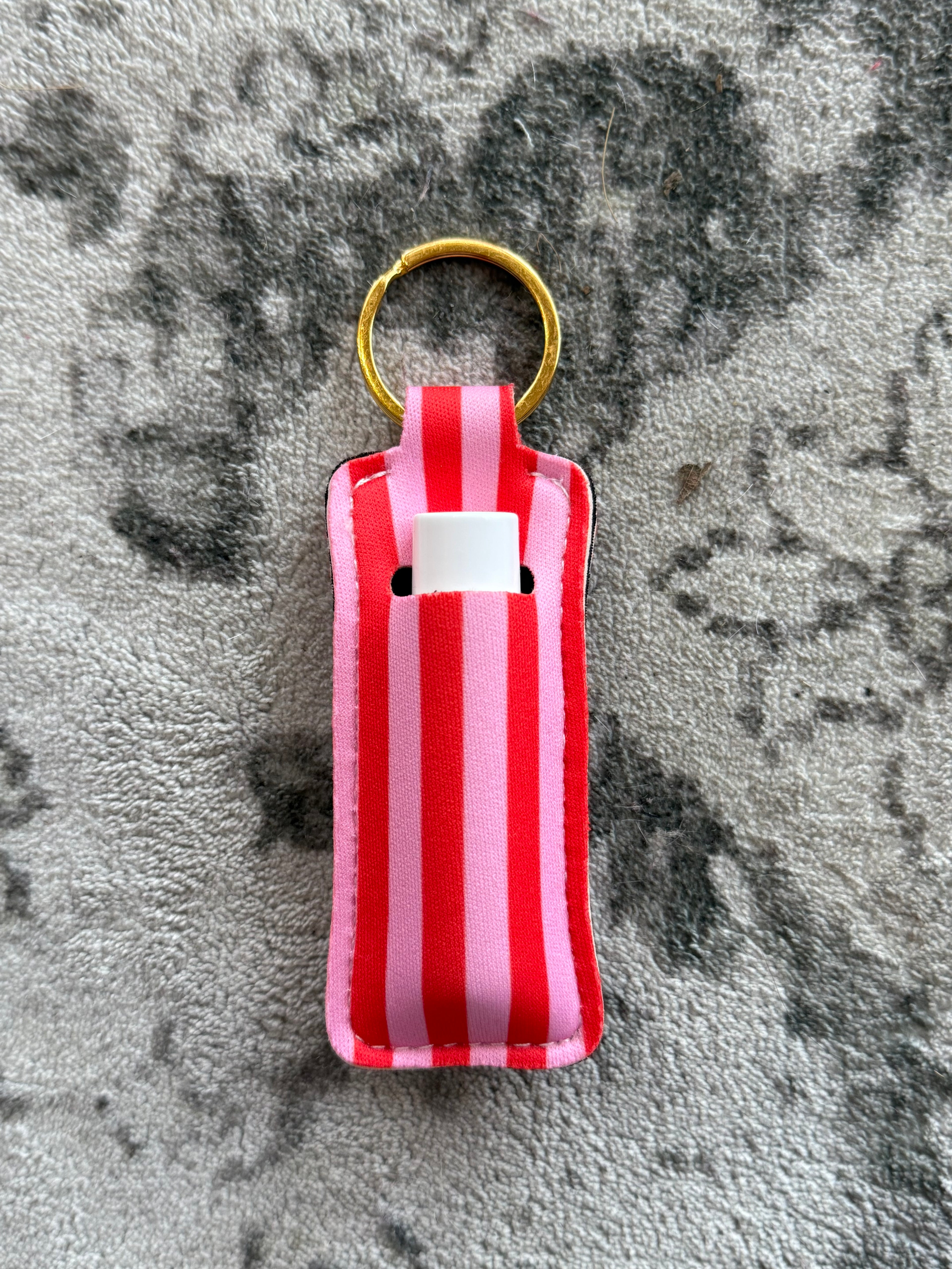 Chapstick Holder Keychain | Comes W/ Vanilla Che Jo's Chapstick
