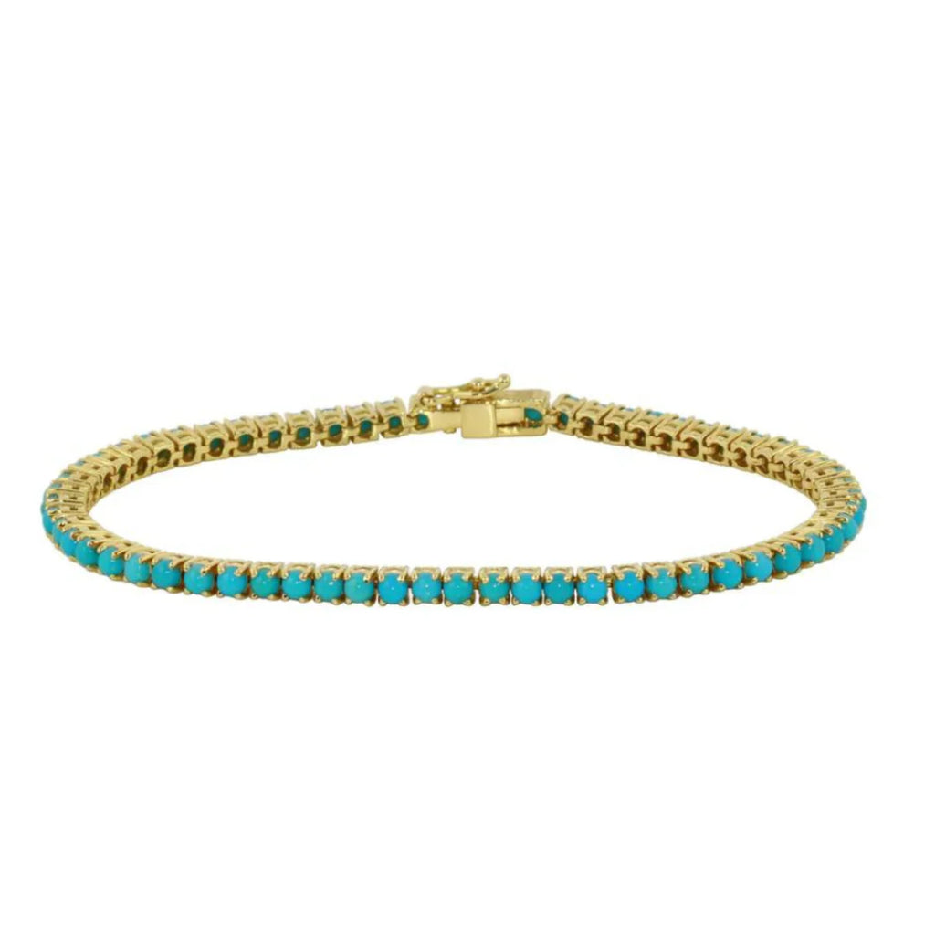 Turquoise Tennis Bracelet