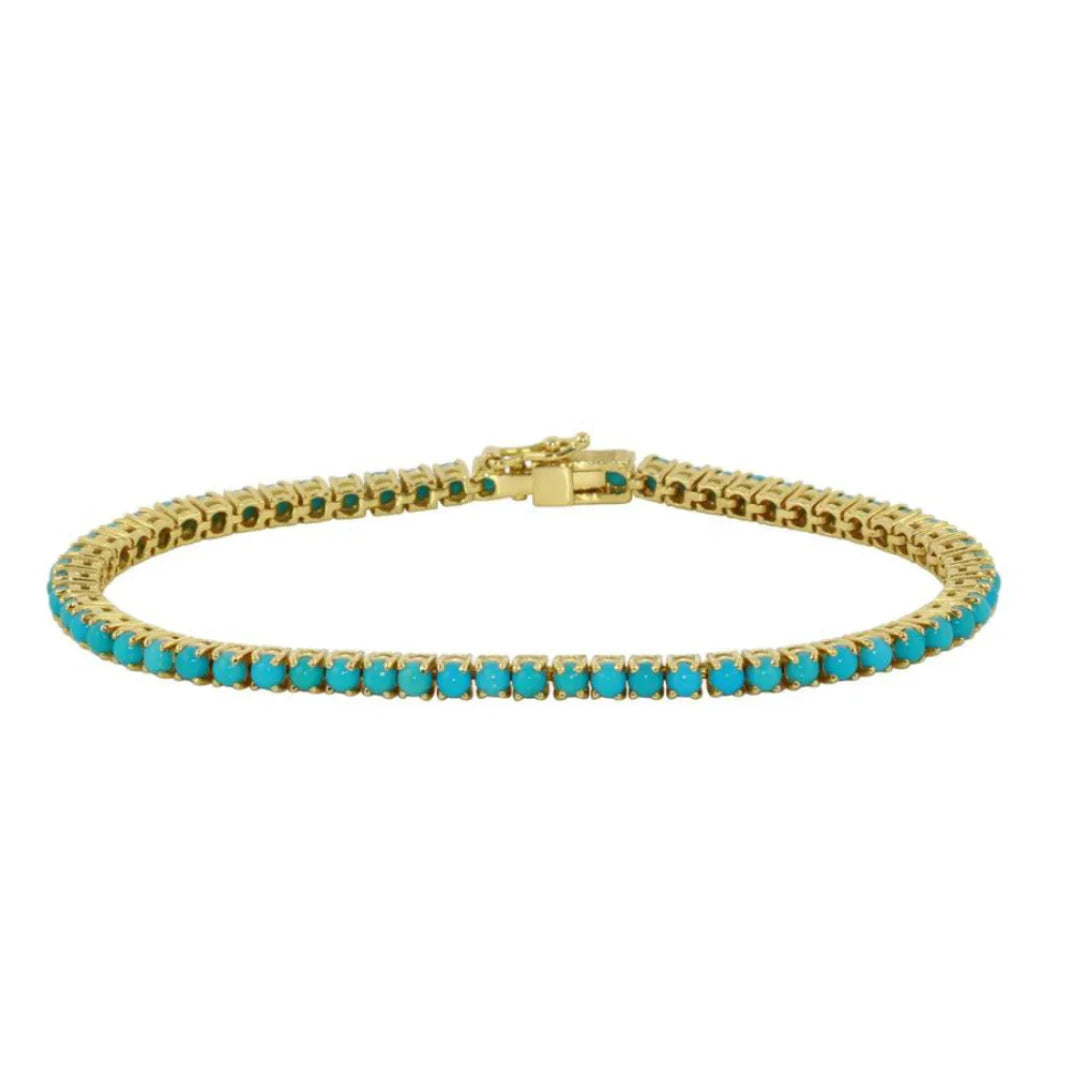 Turquoise Tennis Bracelet