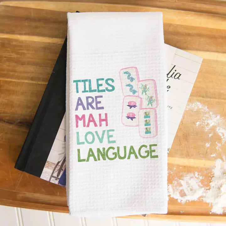 Mahjong Tea Towel