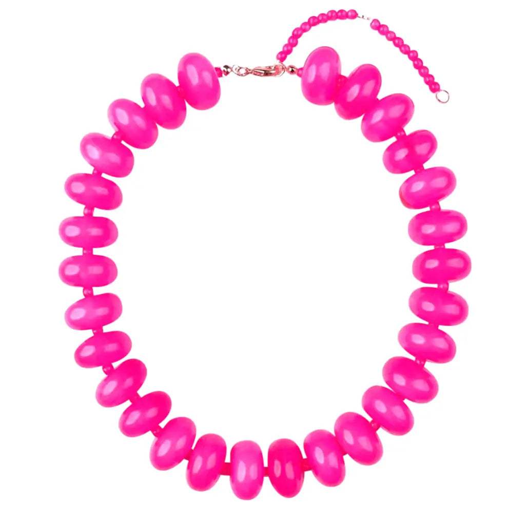 Chunky Statement Beaded Necklace
