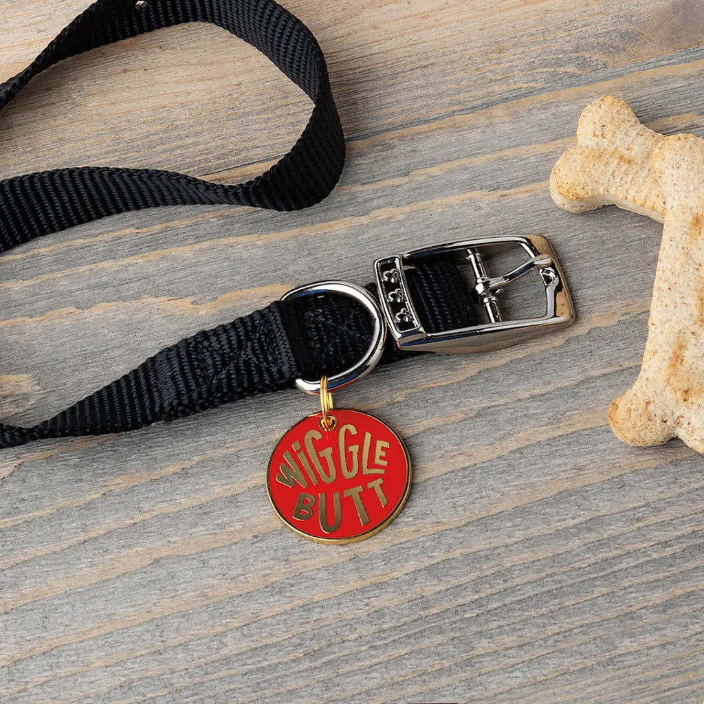 Dog Collar Enamel Pendant Charm