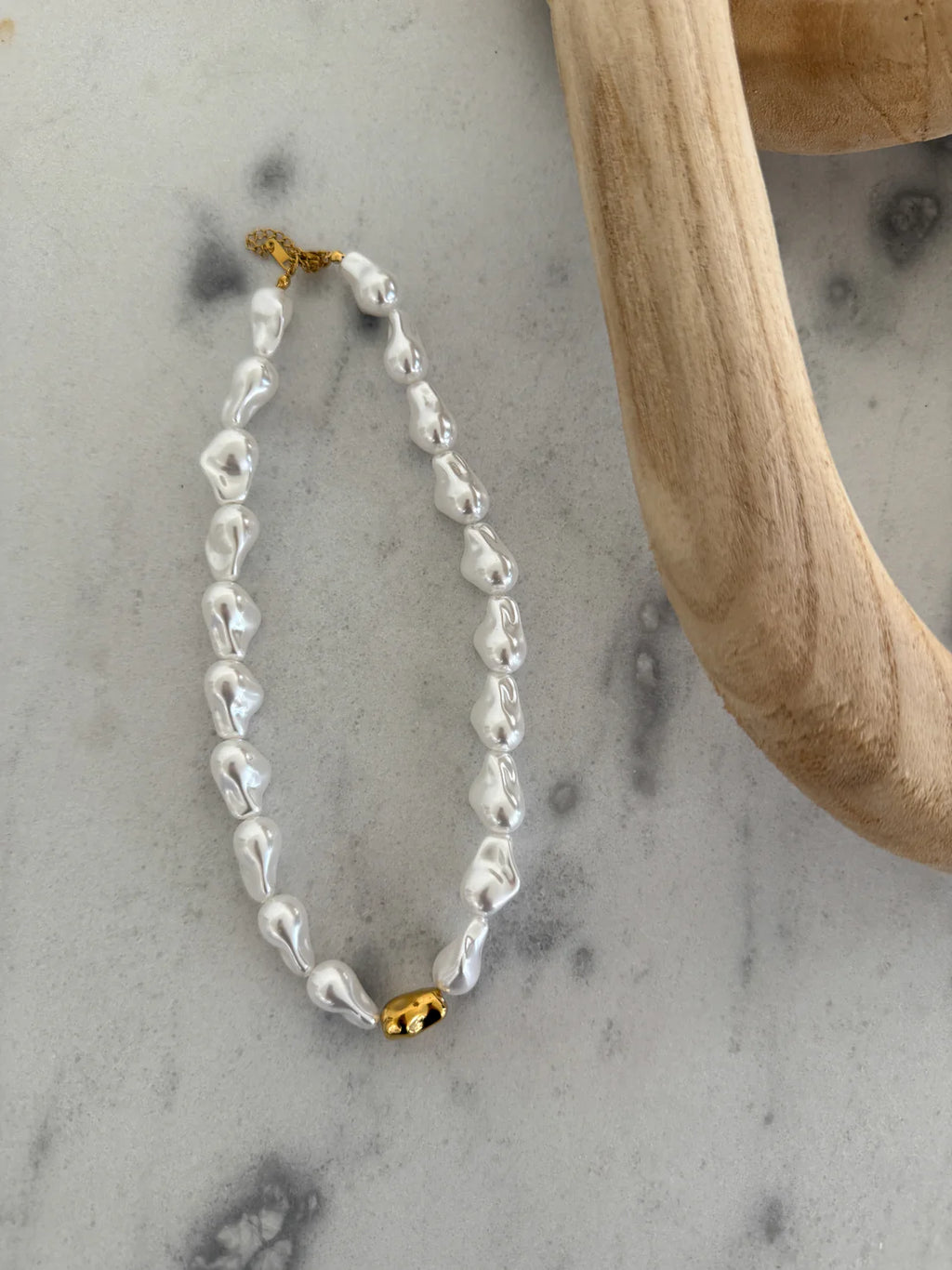 Sophia Baroque Pearl Necklace | Water Resistant - Chansutt Pearls